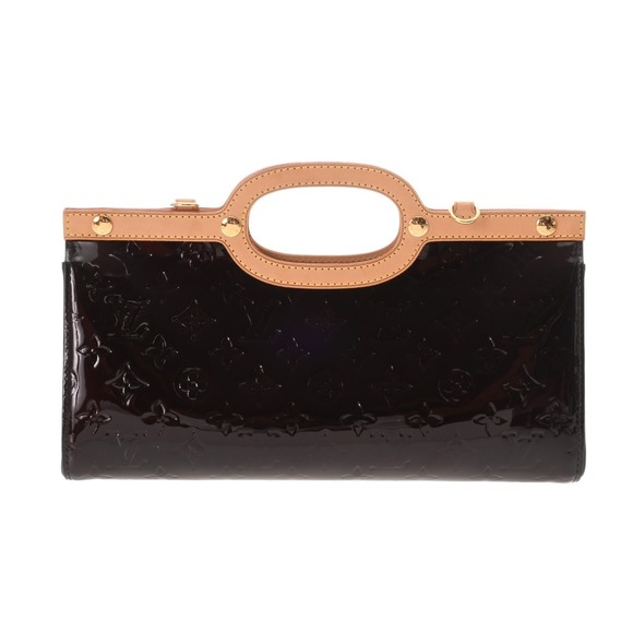 Louis Vuitton Handbags - Louis Vuitton Monogram Vernis Roxbury Drive Amarante Purple Handbag